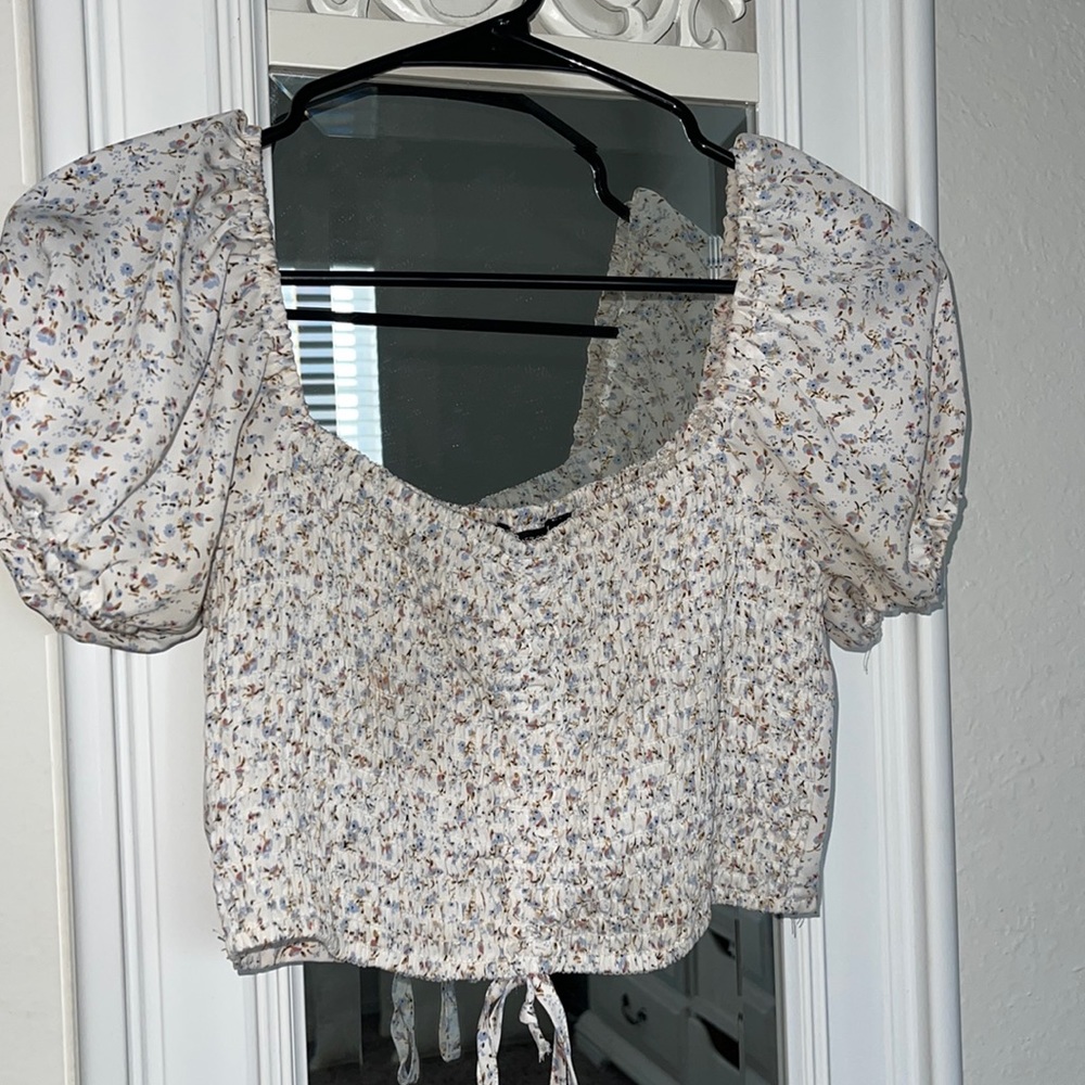 Floral Crop Top